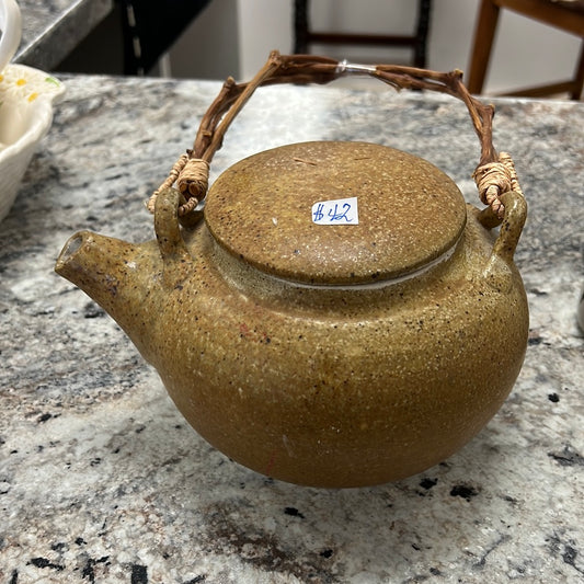 Stoneware Teapot