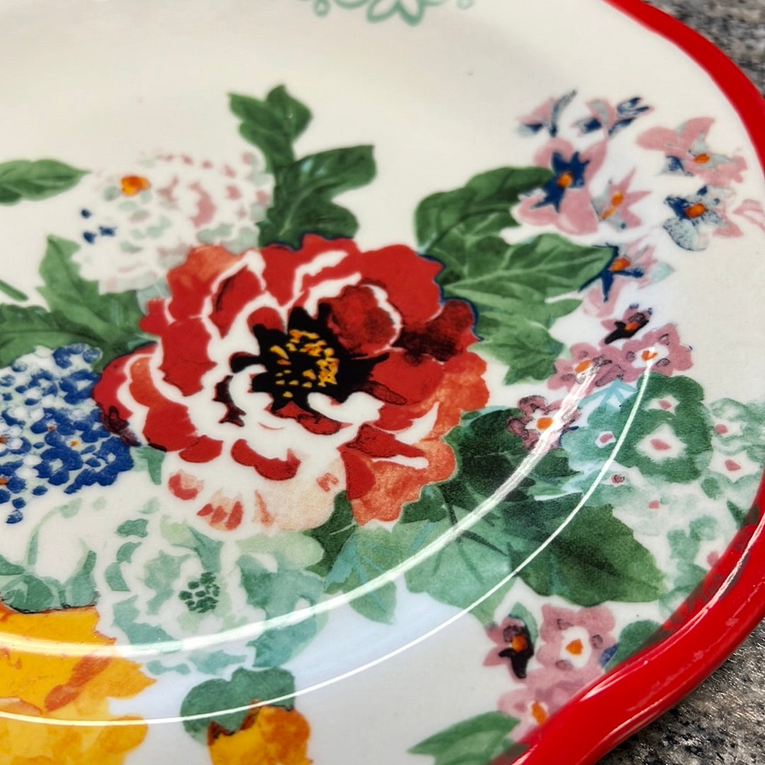 Small Floral Plate