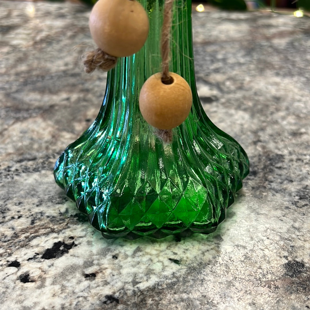 Small Green Vase