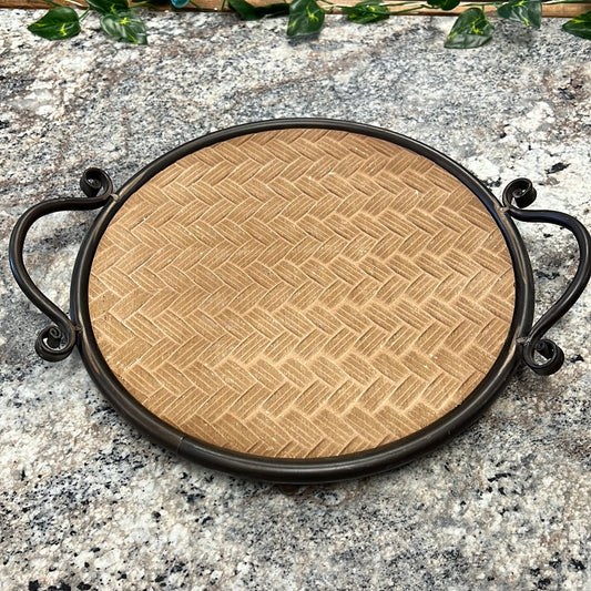 Round Decor Tray