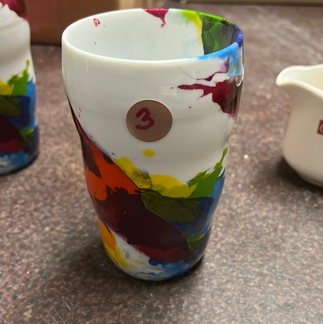 Painted Drinking Cup