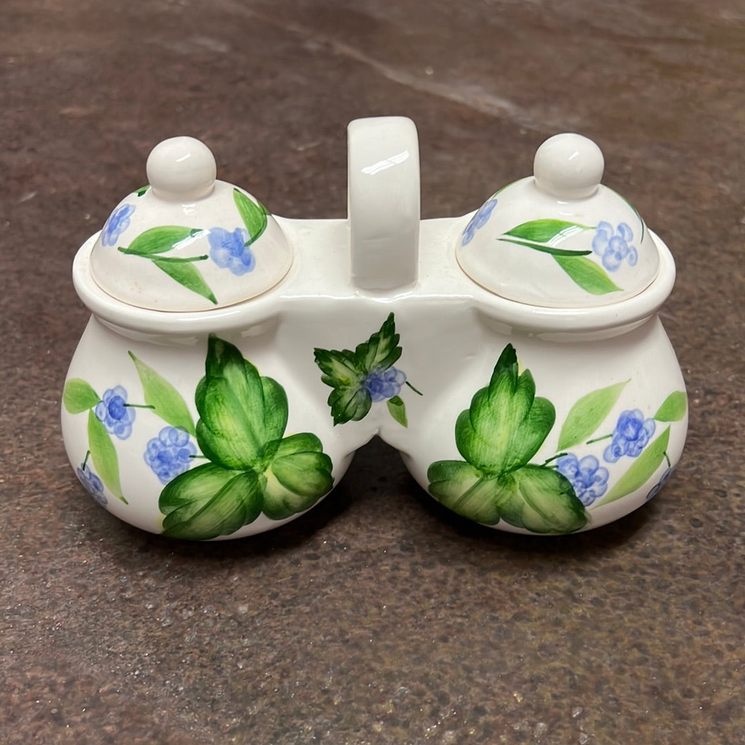 Double Condiment Jar