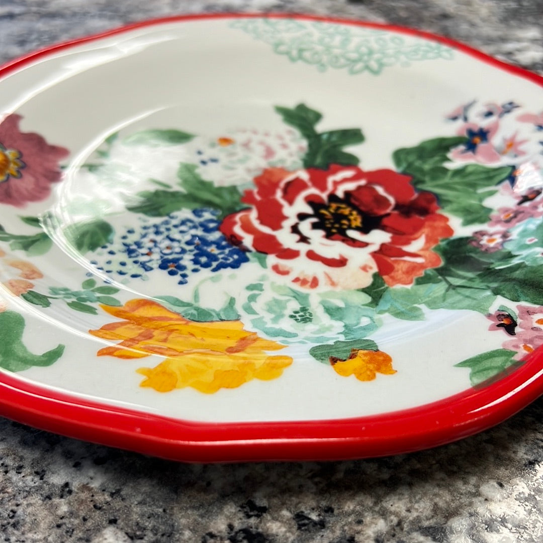 Small Floral Plate