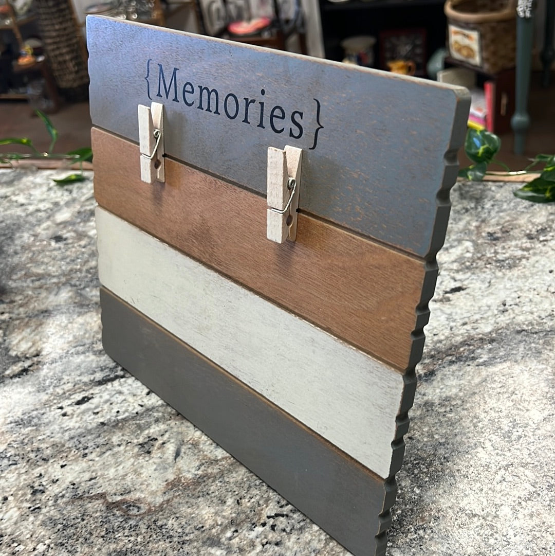 Memories Sign