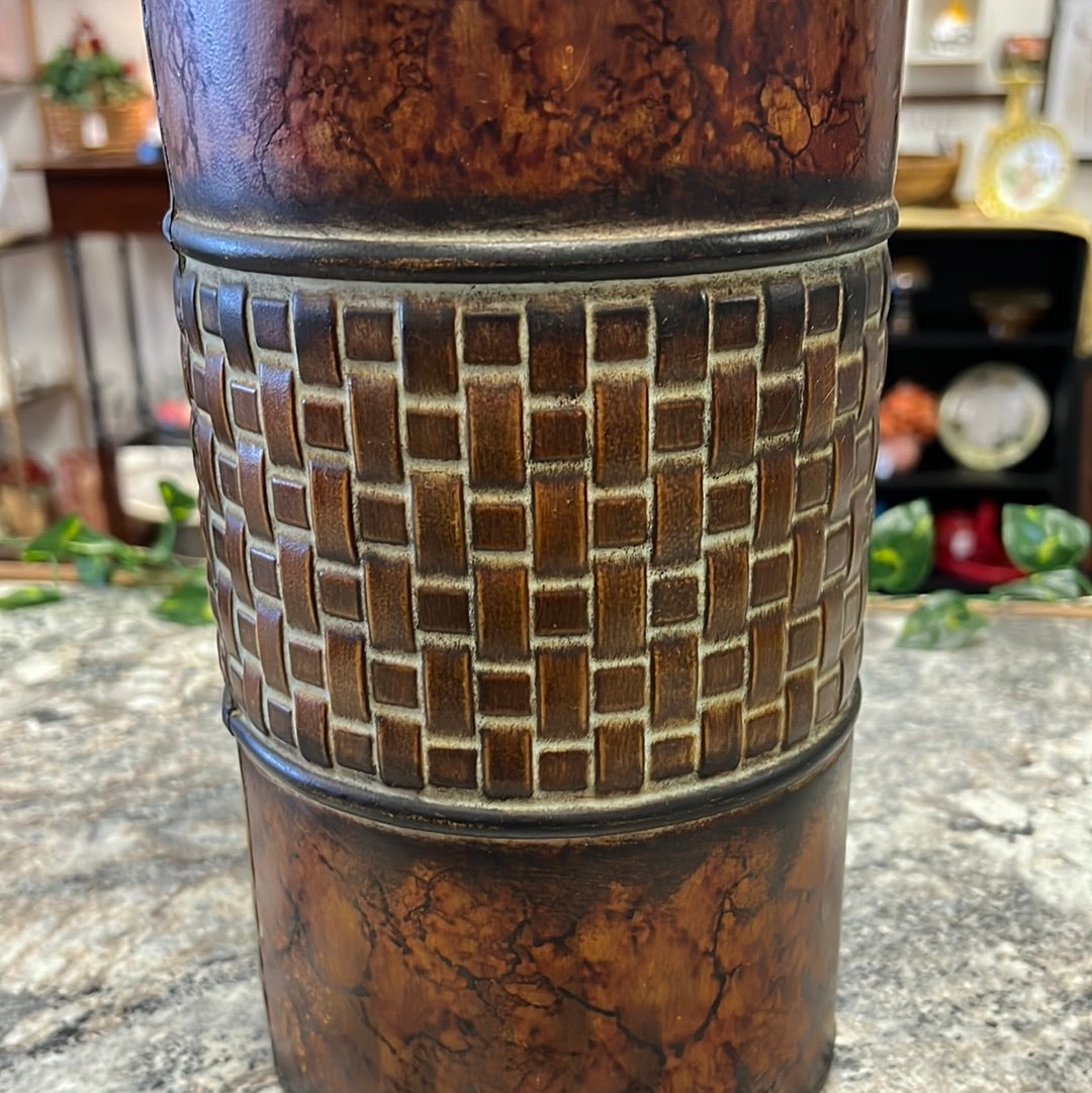 Large Metal Vase