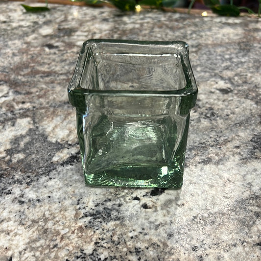 Green Vintage Glass