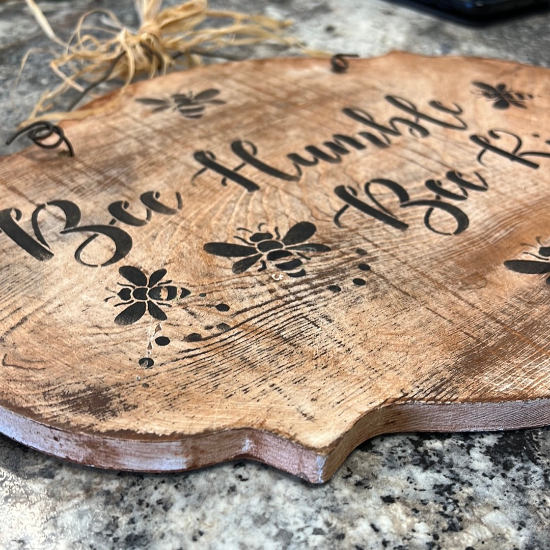 Bee Humble Sign