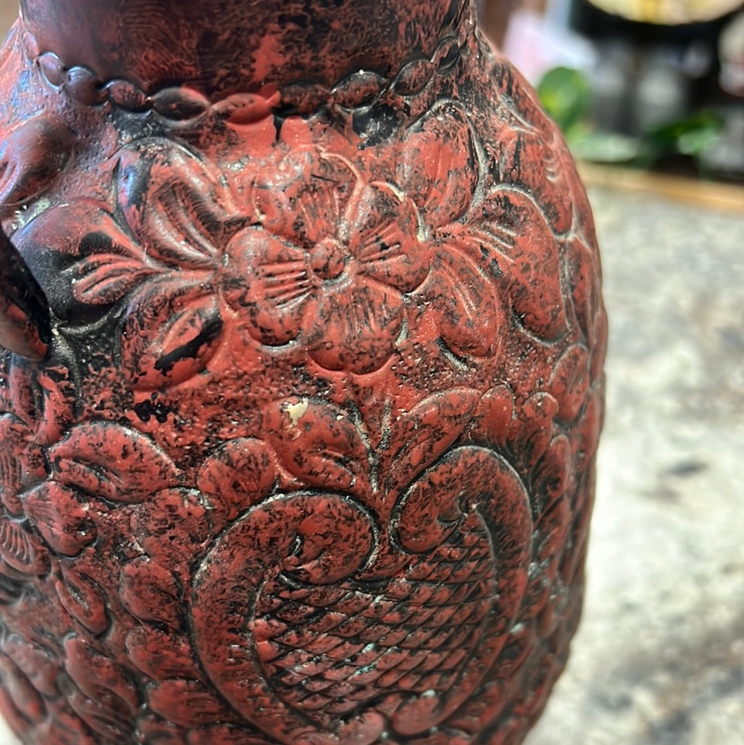 Antique Metal Container