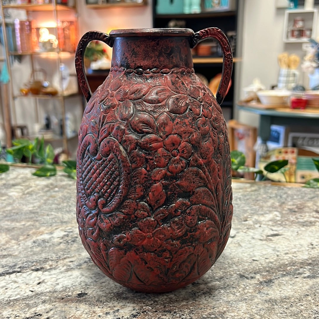 Antique Metal Container