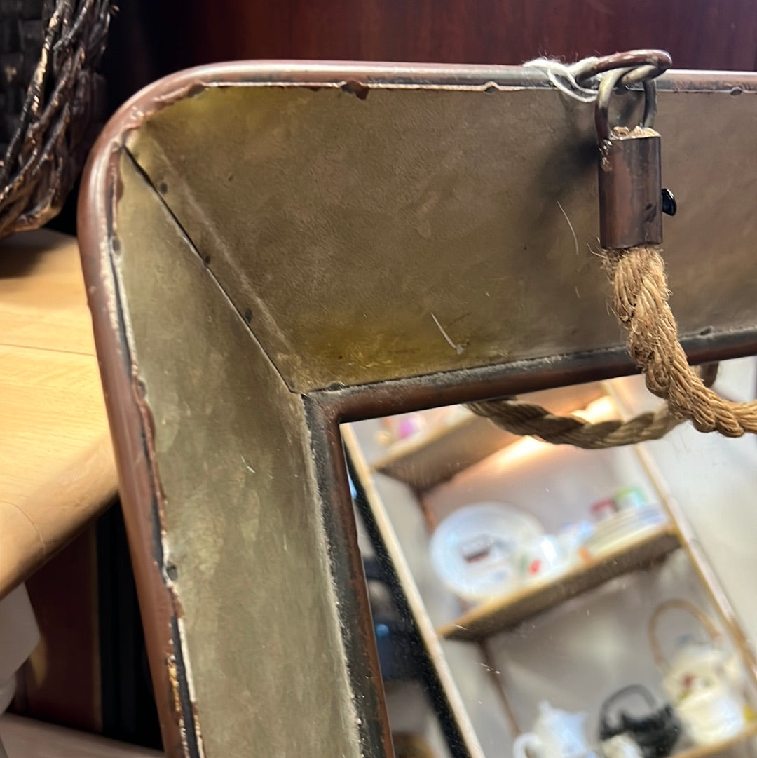 Galvanized Mirror
