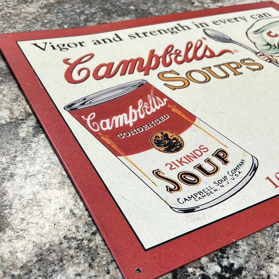 Campbell’s Tin Sign