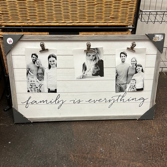Family Is Everything Sign