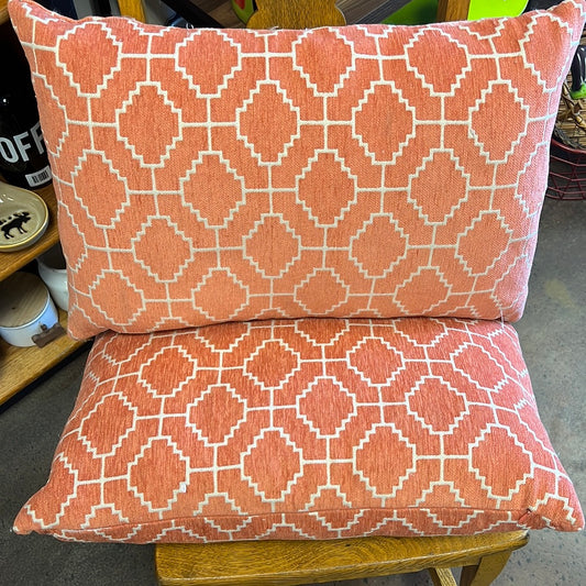 Orange Pillow Set