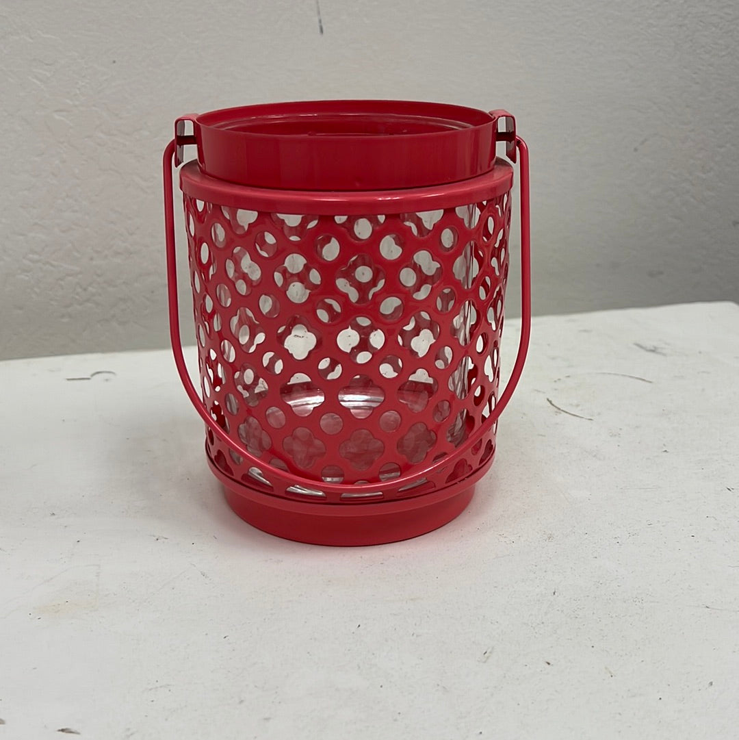 Pink Candle Holder