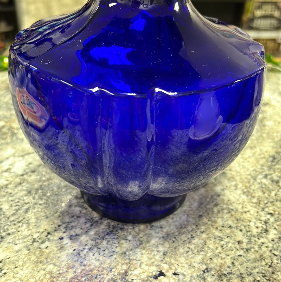 Cobalt Tulip Vase