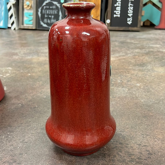 Red Vase