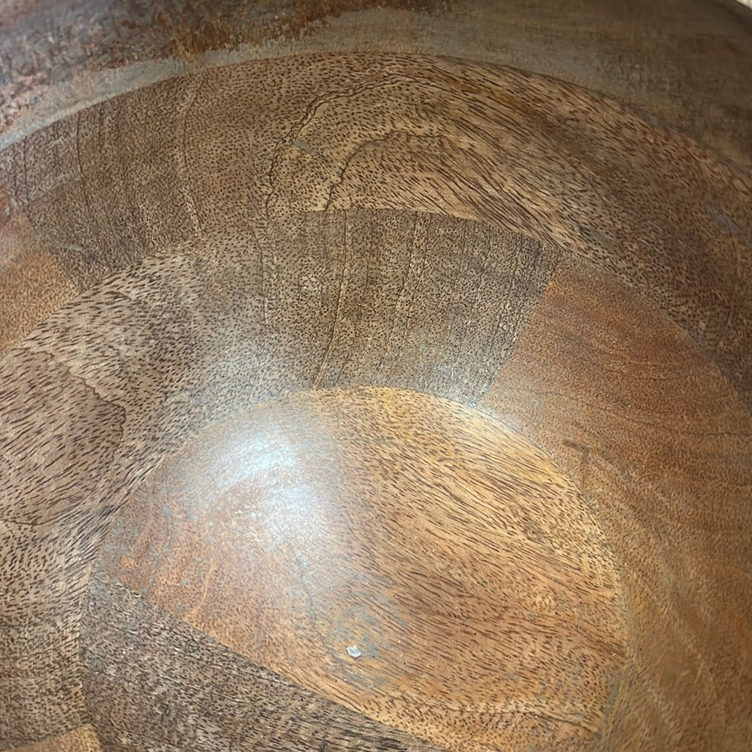 Wood Fruit Bowl