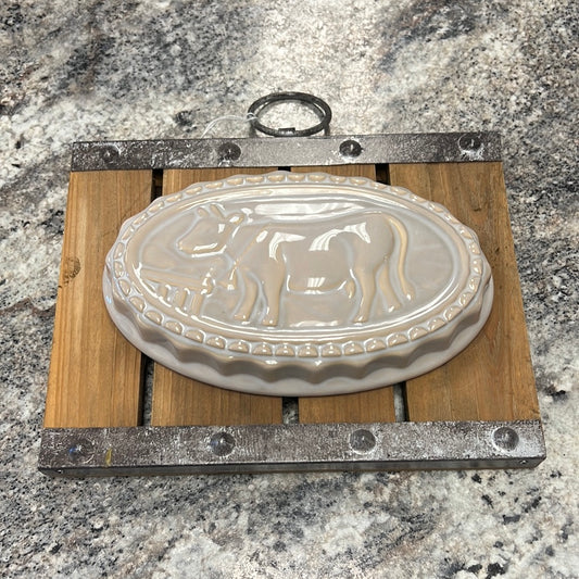 Rustic Cow Decor