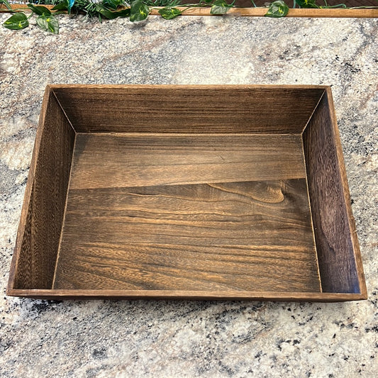 Wood Decor Tray