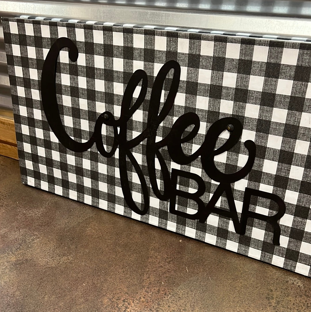 Coffee Bar Sign