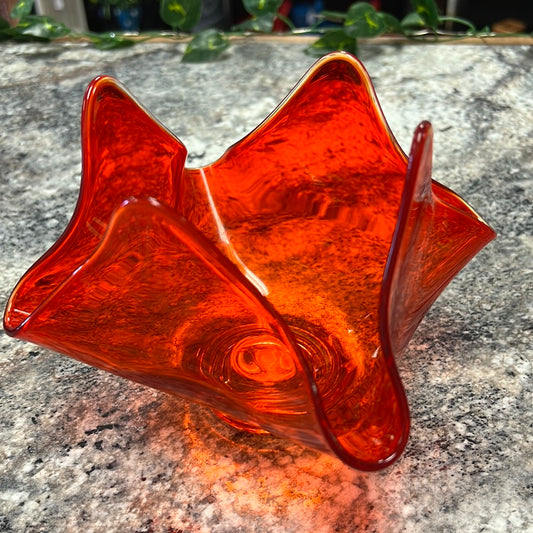 Unique Glass Dish