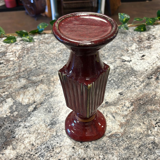 Red Candle Holder