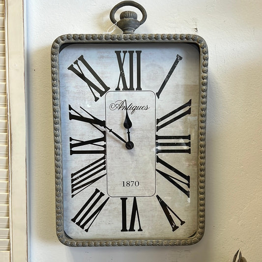 Metal Wall Clock