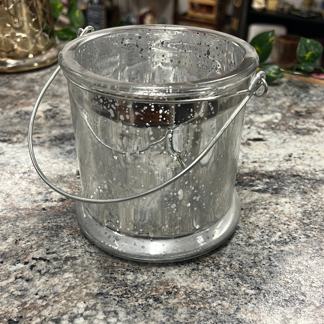 Silver Candle Holder