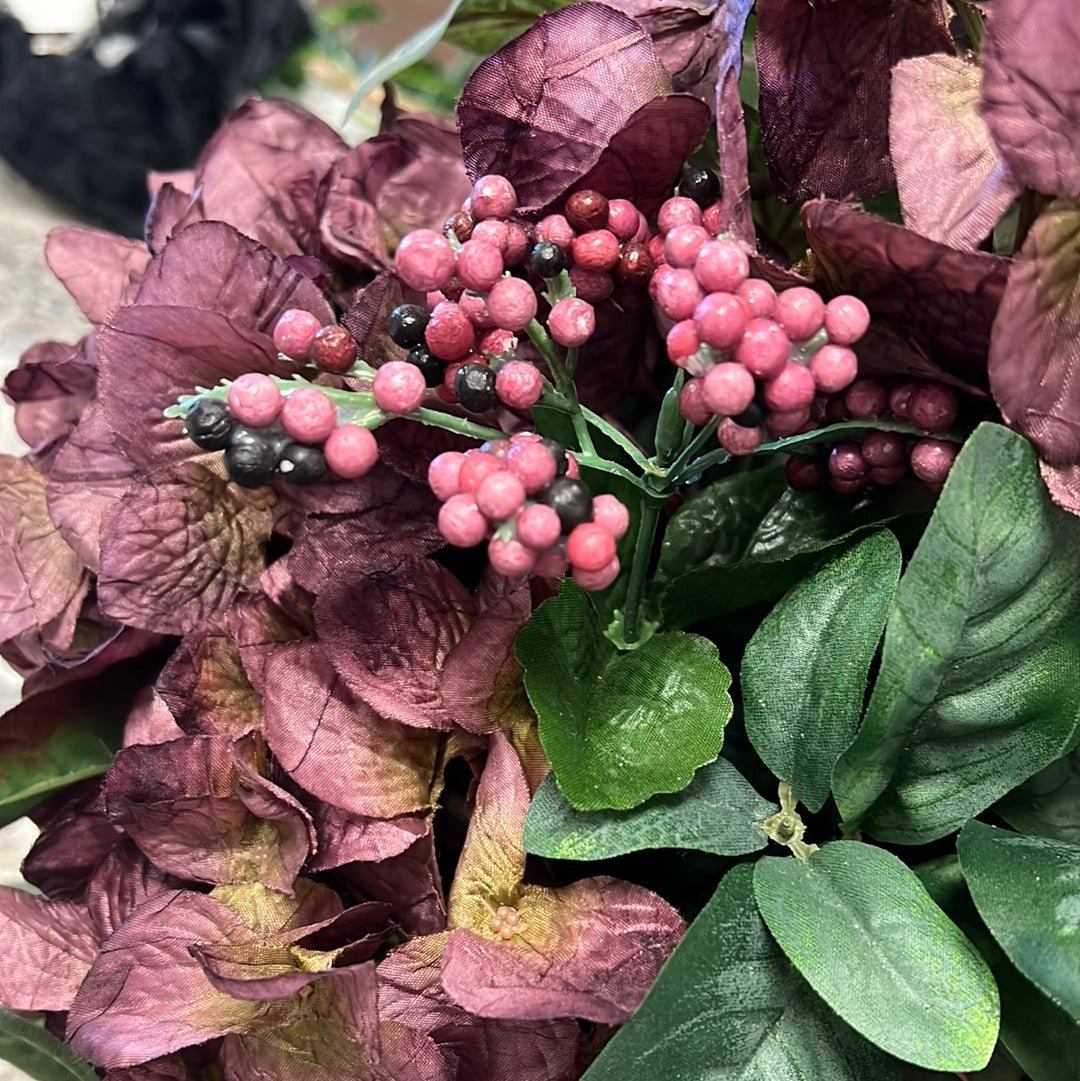 Violet Plant in Tin