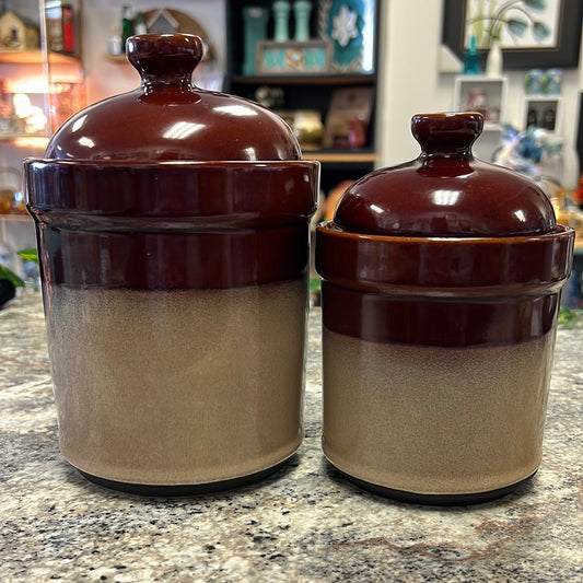 Brown Canister Set