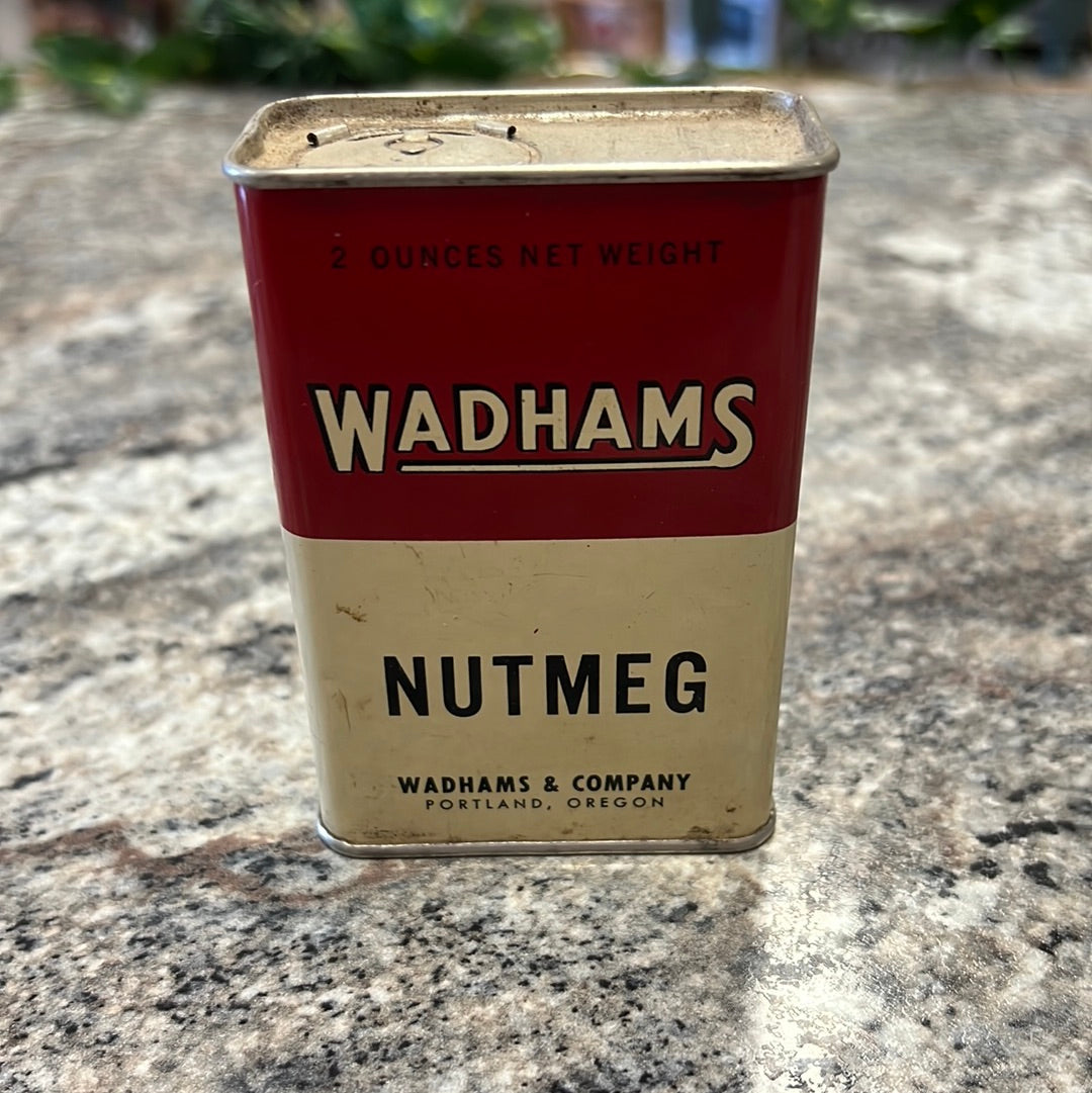 Vintage Nutmeg Tin