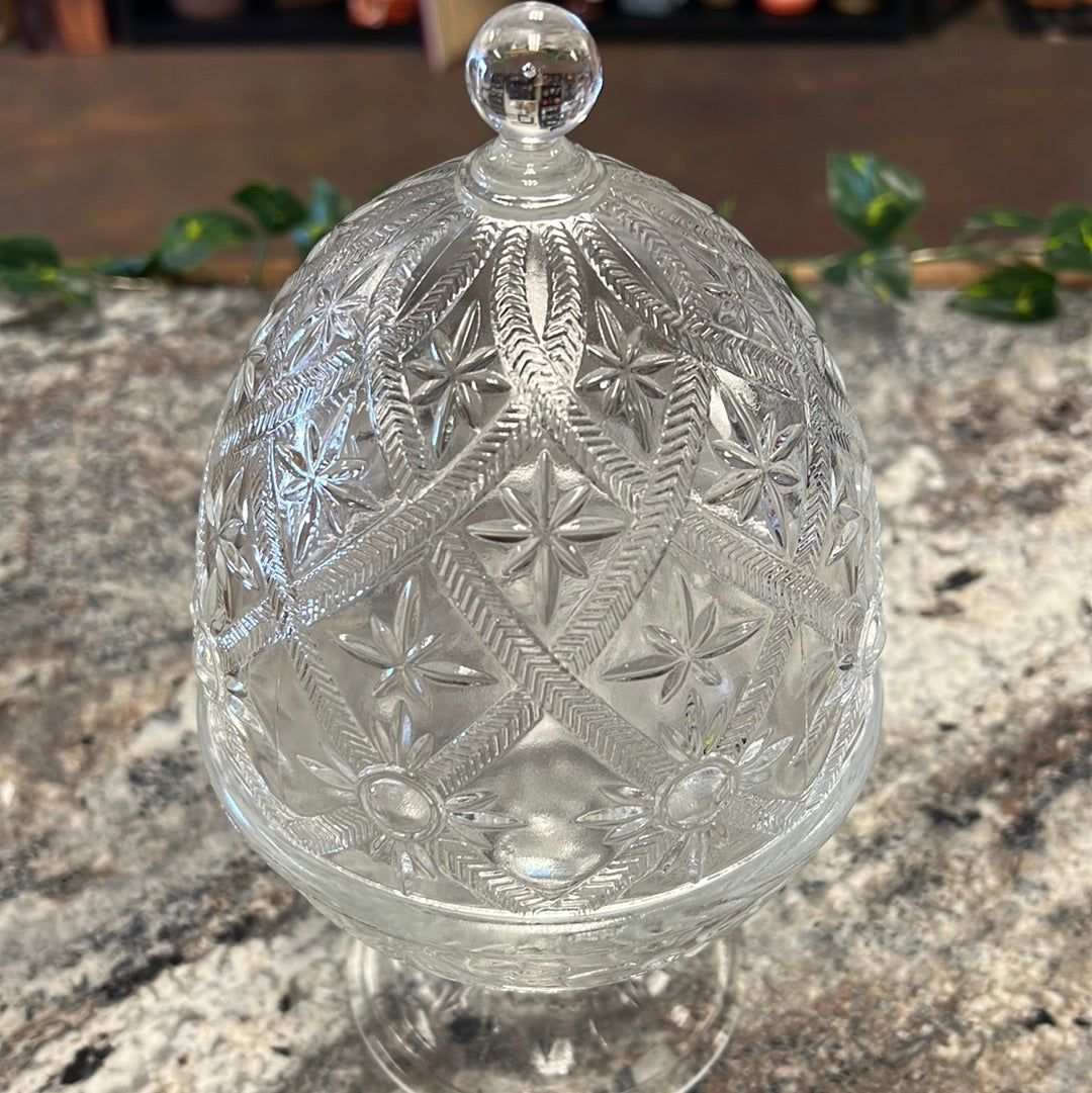 Vintage Crystal Egg