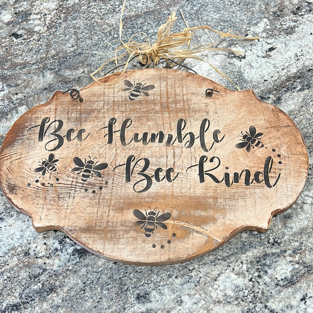 Bee Humble Sign
