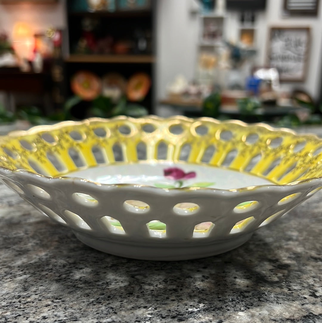 Collectors Flower Bowl