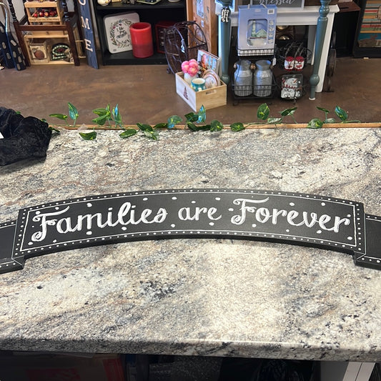 Black Family Sign