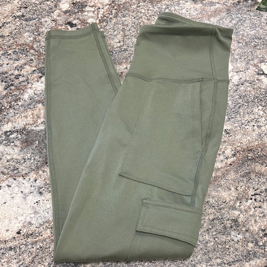 Green Workout Pants S