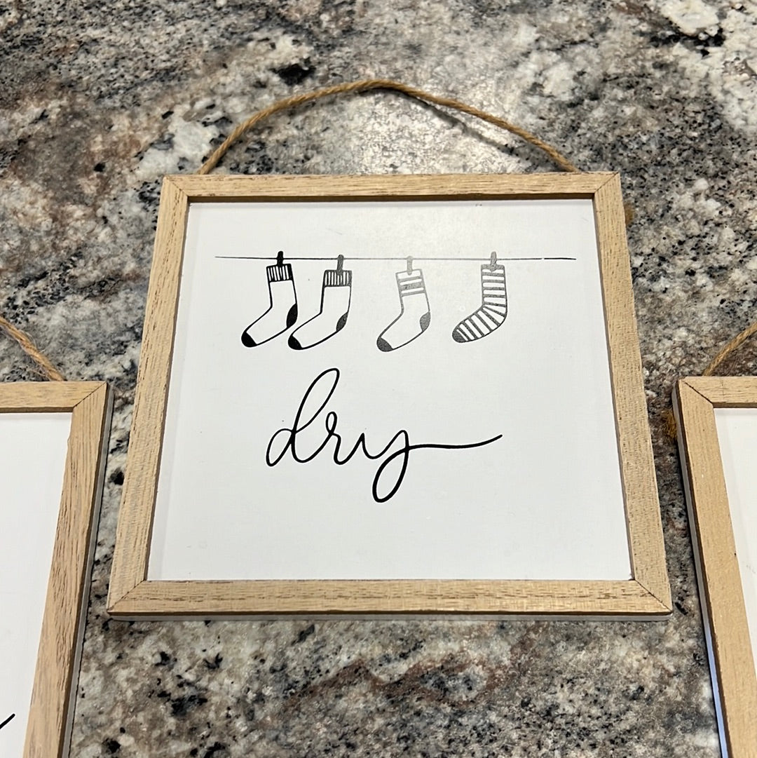 Laundry Decor Set