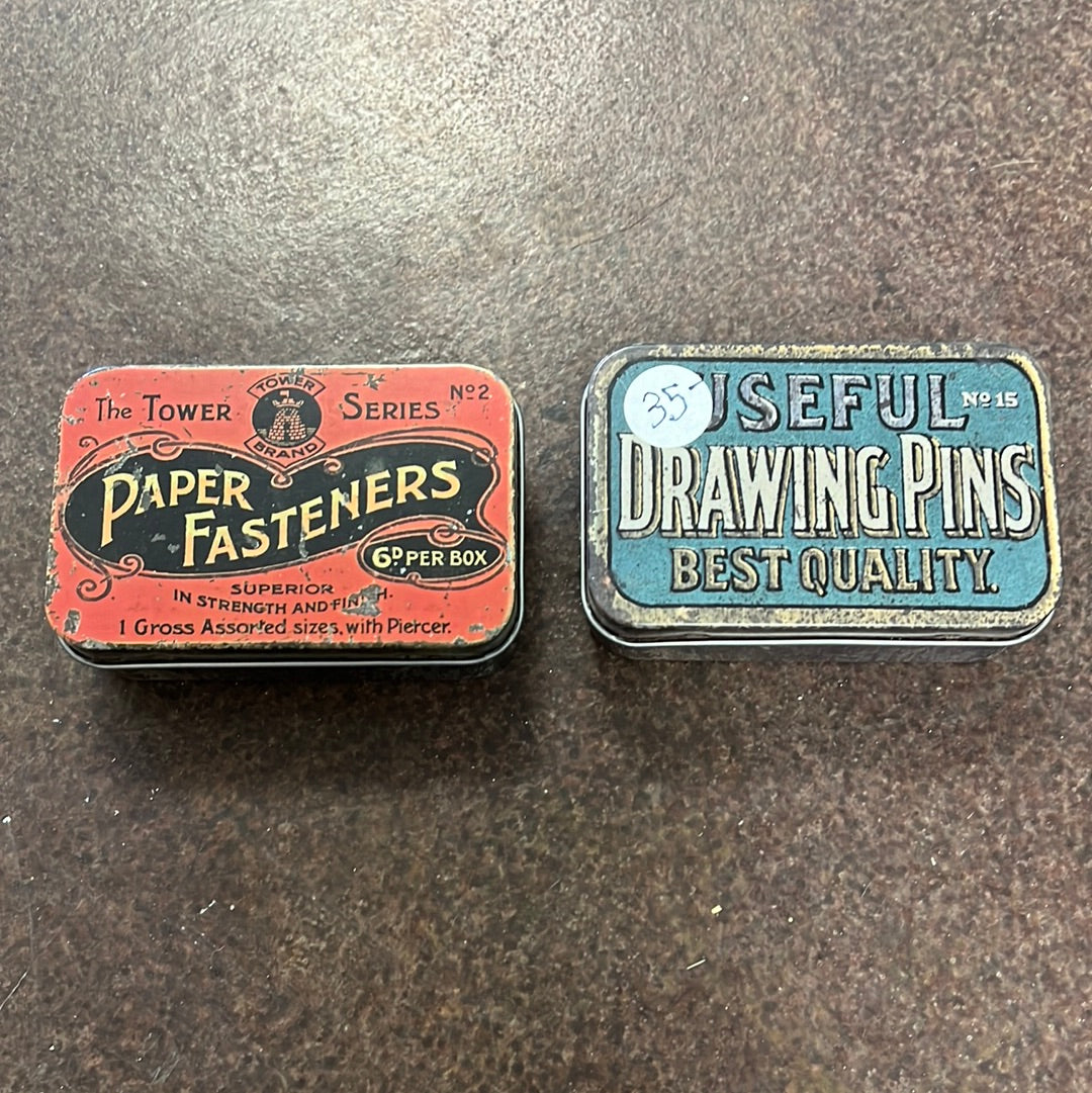Vintage Tin Box Set