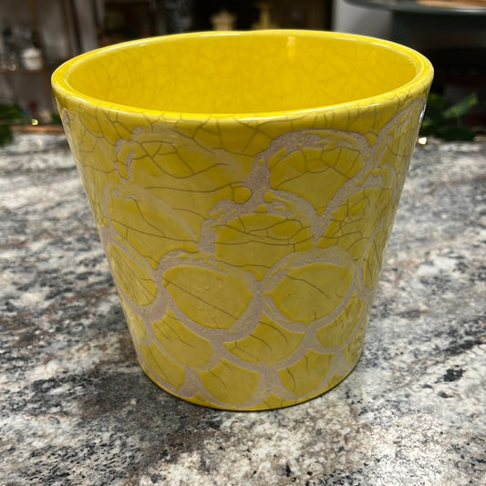 Yellow Planter Pot