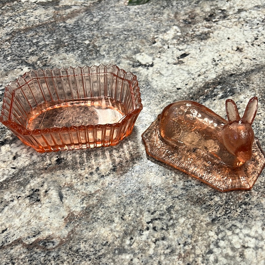 Vintage Butter Dish Set