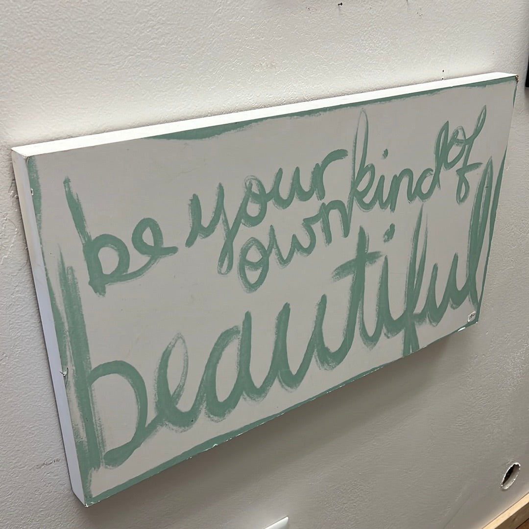 Large Wood Sign