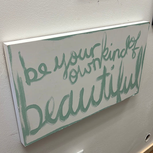 Large Wood Sign