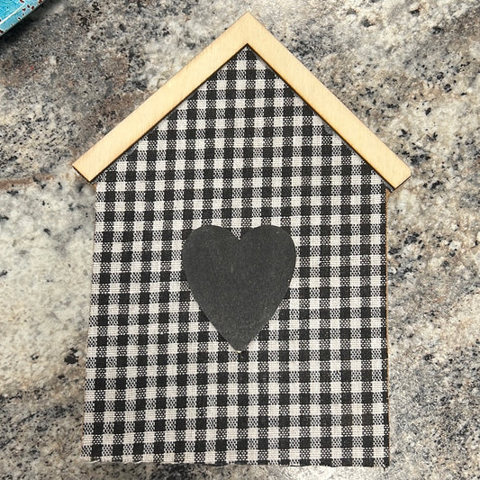 Checkered Wood House