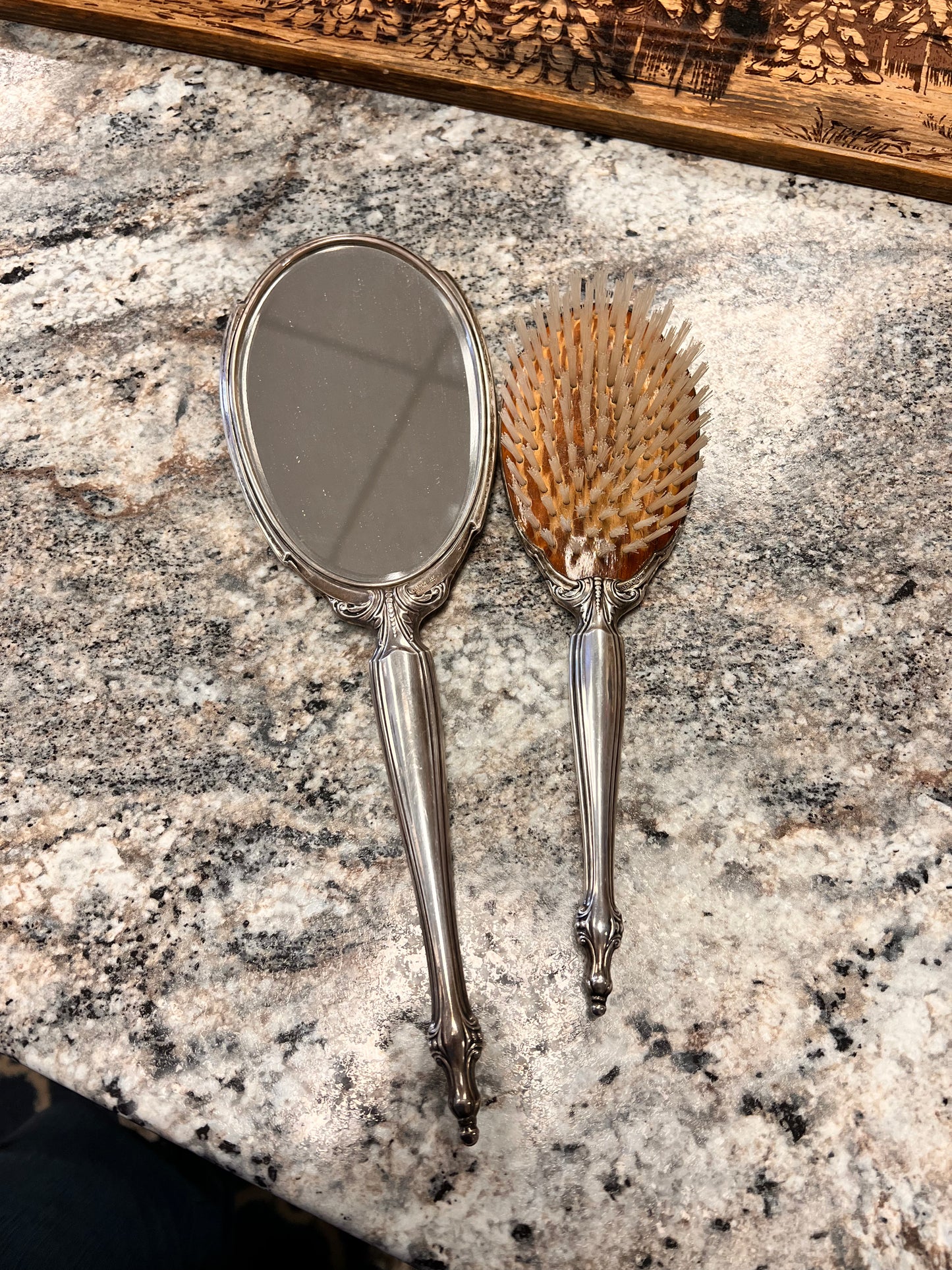 Vintage Webster Brush Set