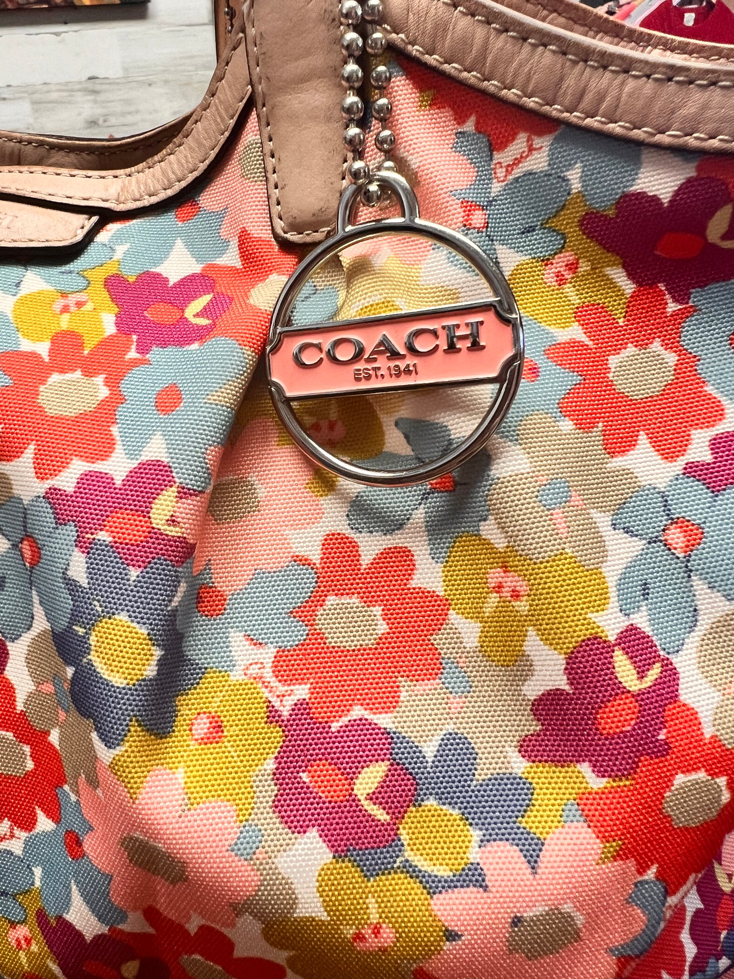 Flower Coach Purse