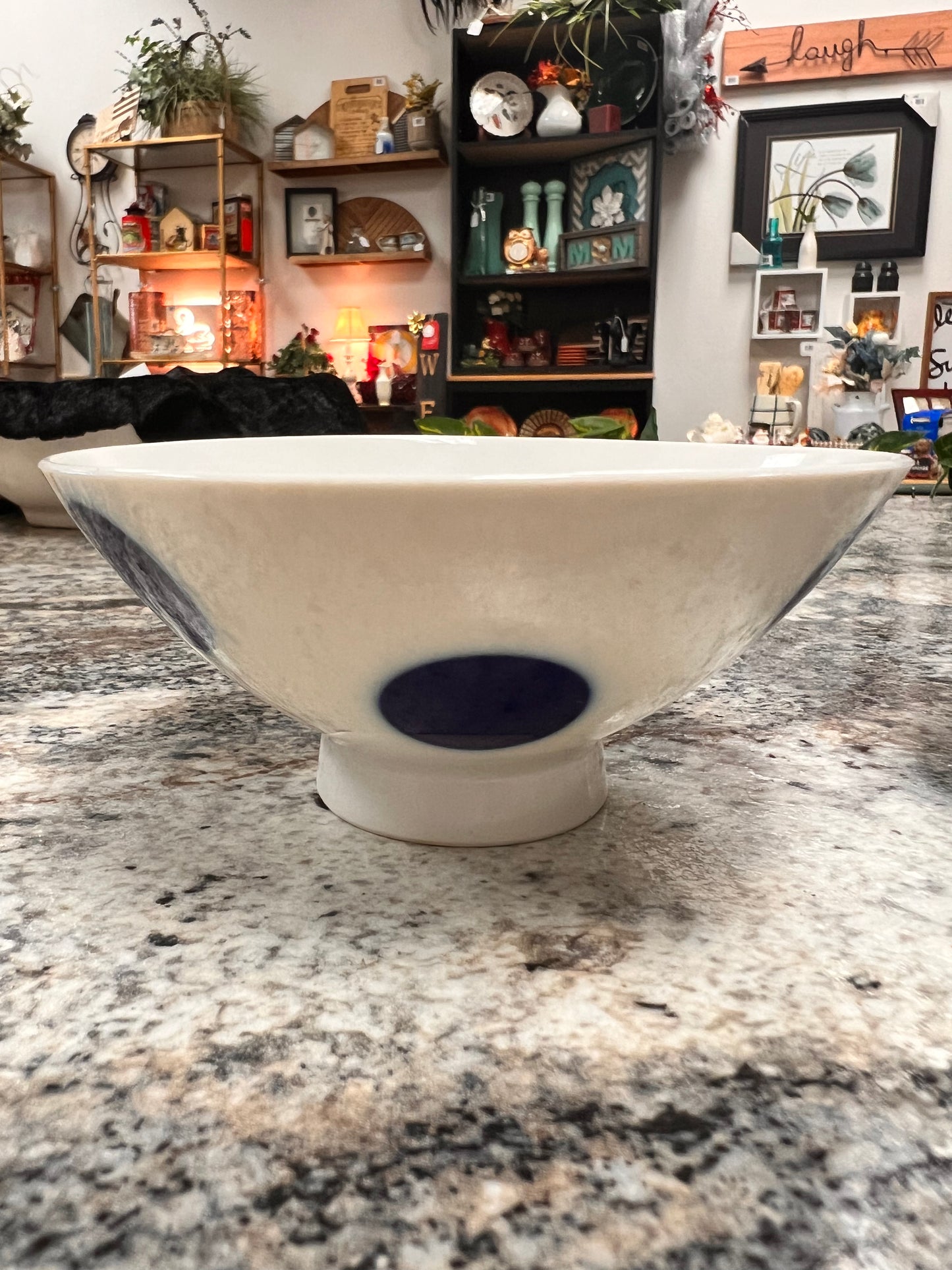 Blue+White Rice Bowl Set