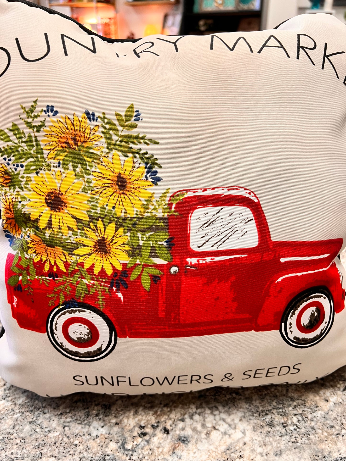 Truck Throw Pillow