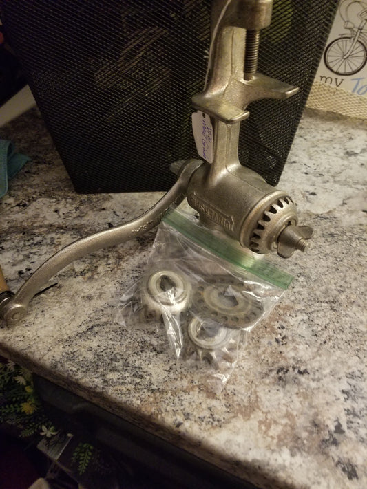 Vintage meat grinder
