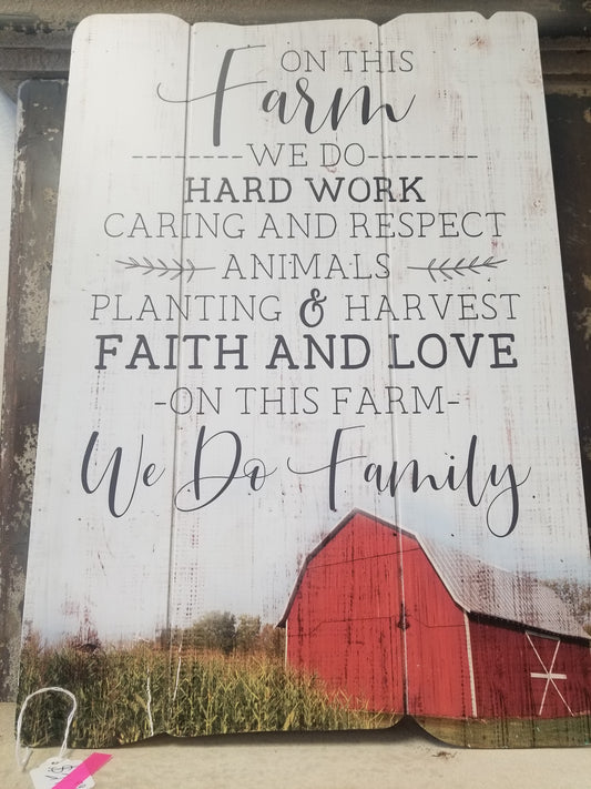 Work hard wall