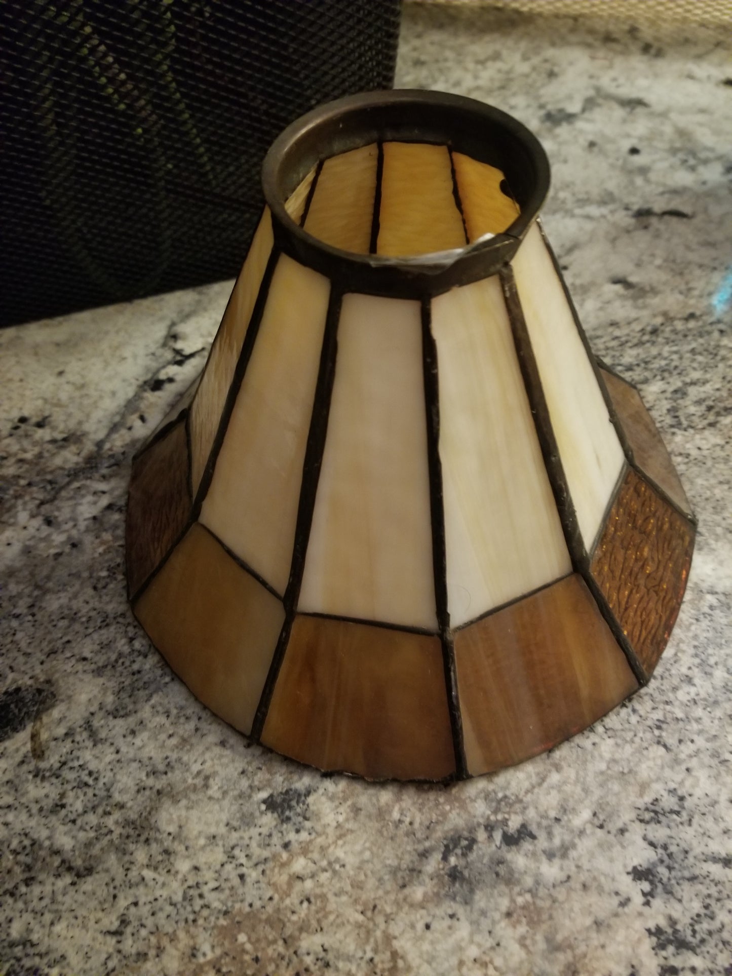 Stained glass shade
